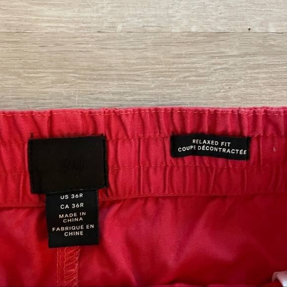 Red Drawstring Shorts - Picture 3 of 3